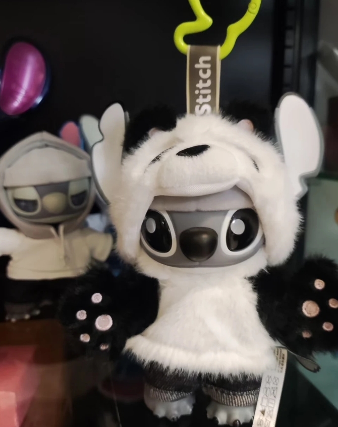 <現貨> MINISO × 史迪奇 熊貓造型吊飾