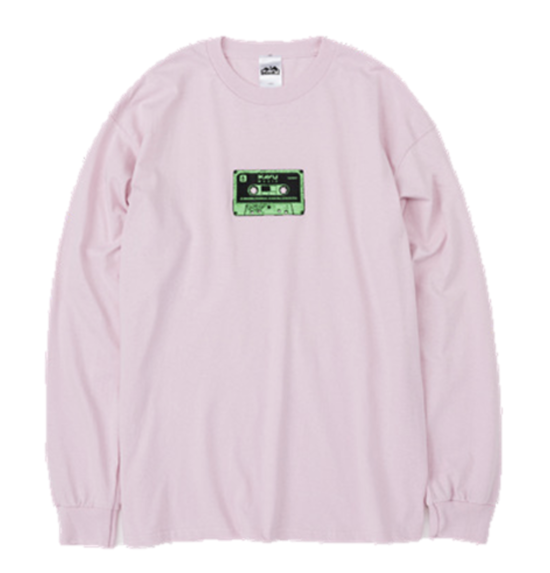 KAVU 日版 Cassette LS Tee #19823034 ( 014 Light Pink )