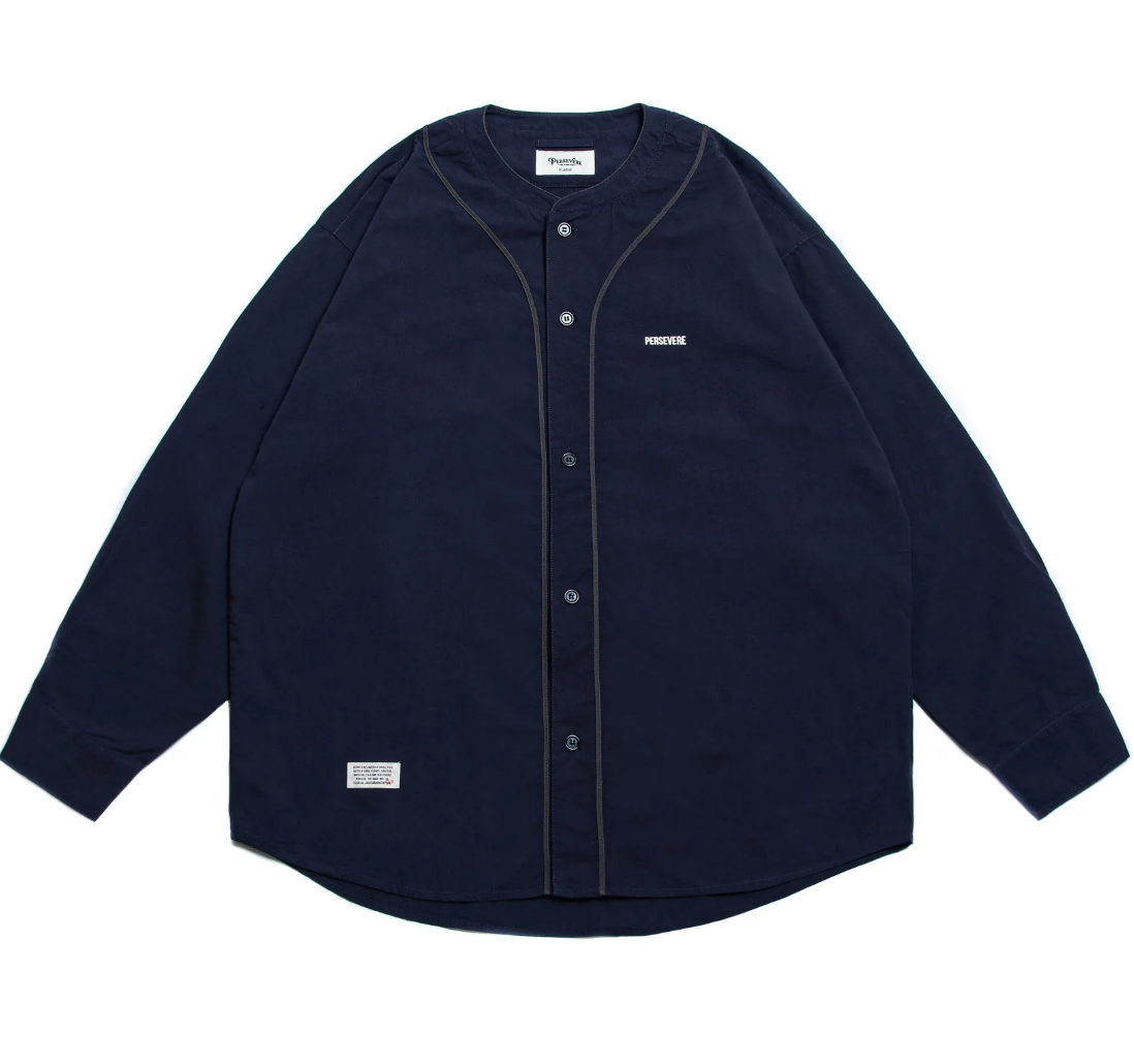 PERSEVERE LONG SLEEVE BASEBALL SHIRT FULL SIZE