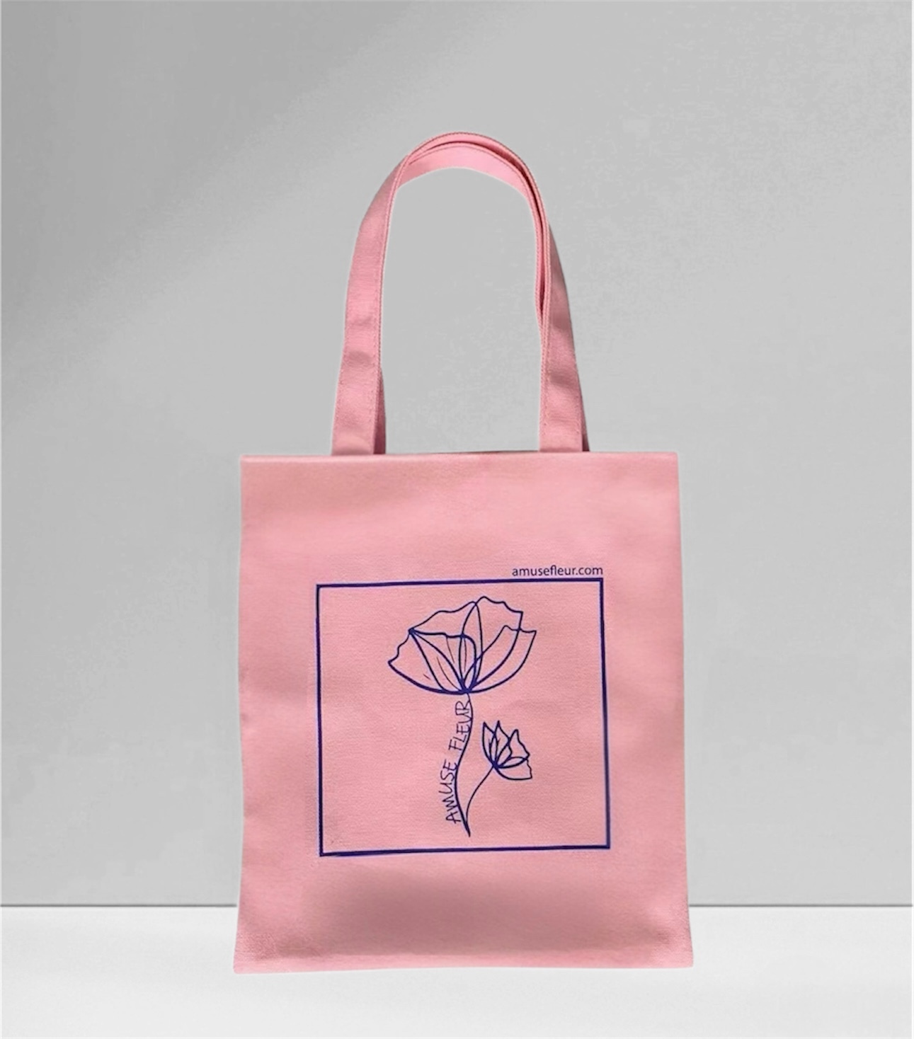 Amuse Fleur Mini Tote Bag, Pink