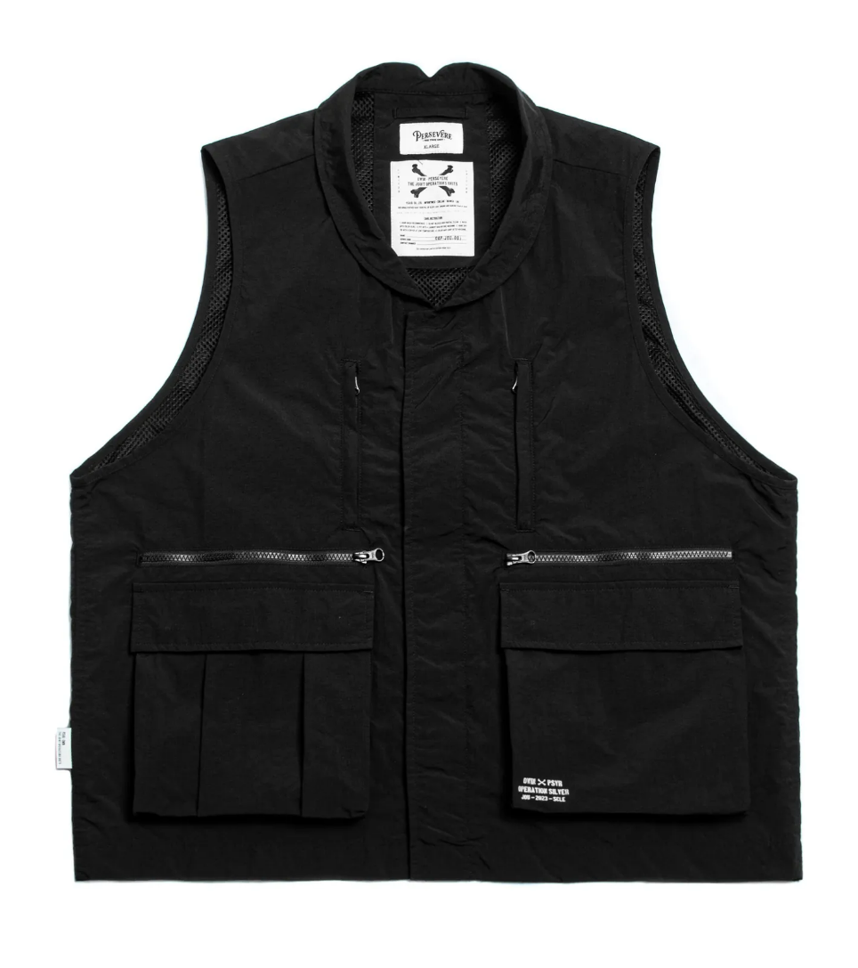 PERSEVERE X OWIN - THE OPERATION SILVER - MODEL 10 WATER-REPELLENT VEST COLOUR FULL SIZE
