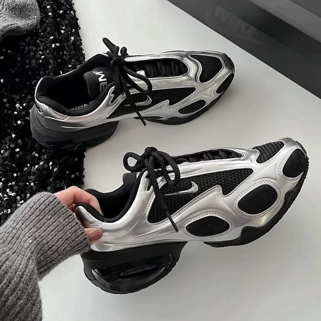 NIKE AIR MAX MUSE 金屬銀 黑銀 KARINA同款 休閒 穿搭 女款 男女尺寸 FV1920-001