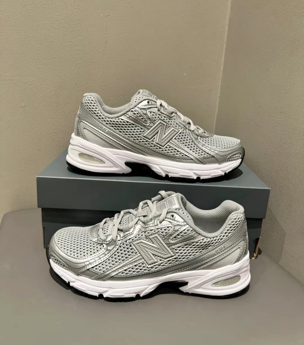 New Balance NB 740 城市銀 慢跑休閒鞋 男 運動穿搭百搭款 July25