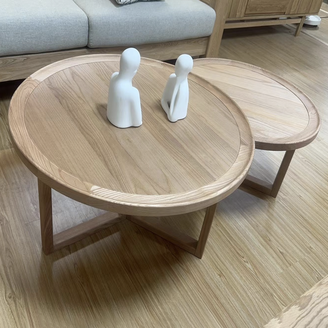 〖特惠款〗知木實木大小圓几 FP-0076