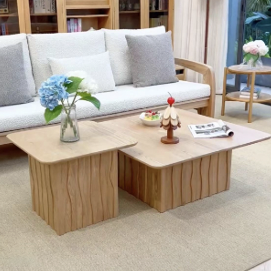 〖特惠款〗知音實木組合茶几 FP-0194