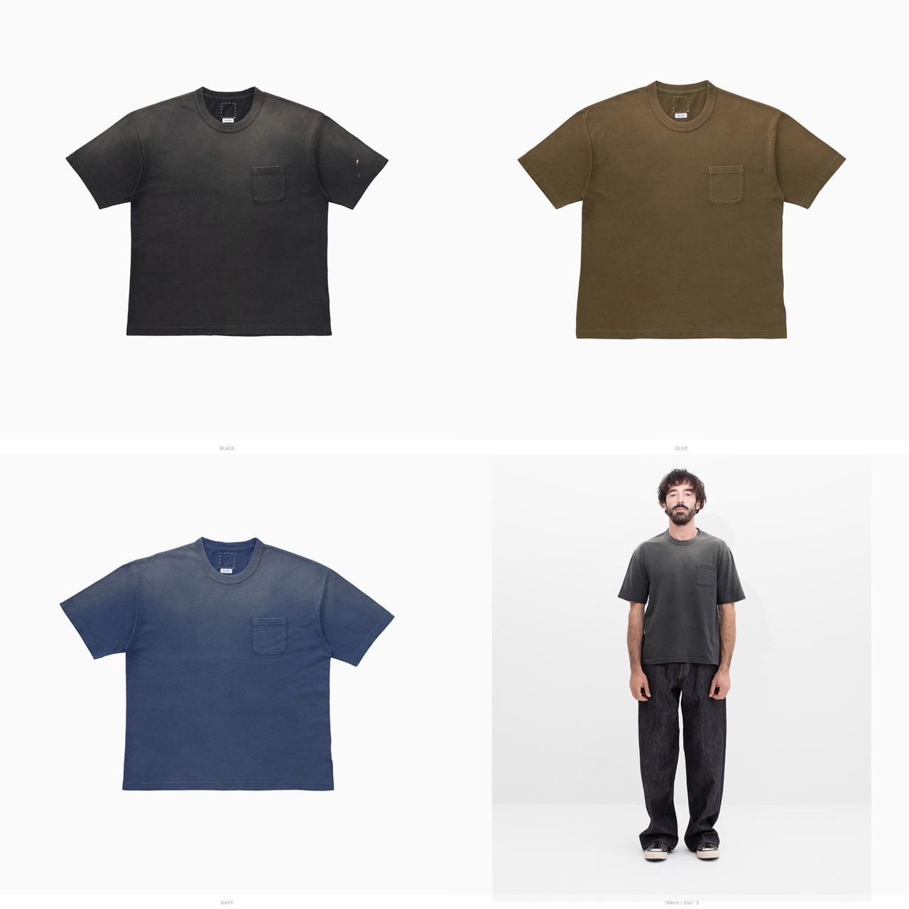 VISVIM 2025 A/W JUMBO TEE S/S CRASH - PRE ORDER ITEM (預訂中)