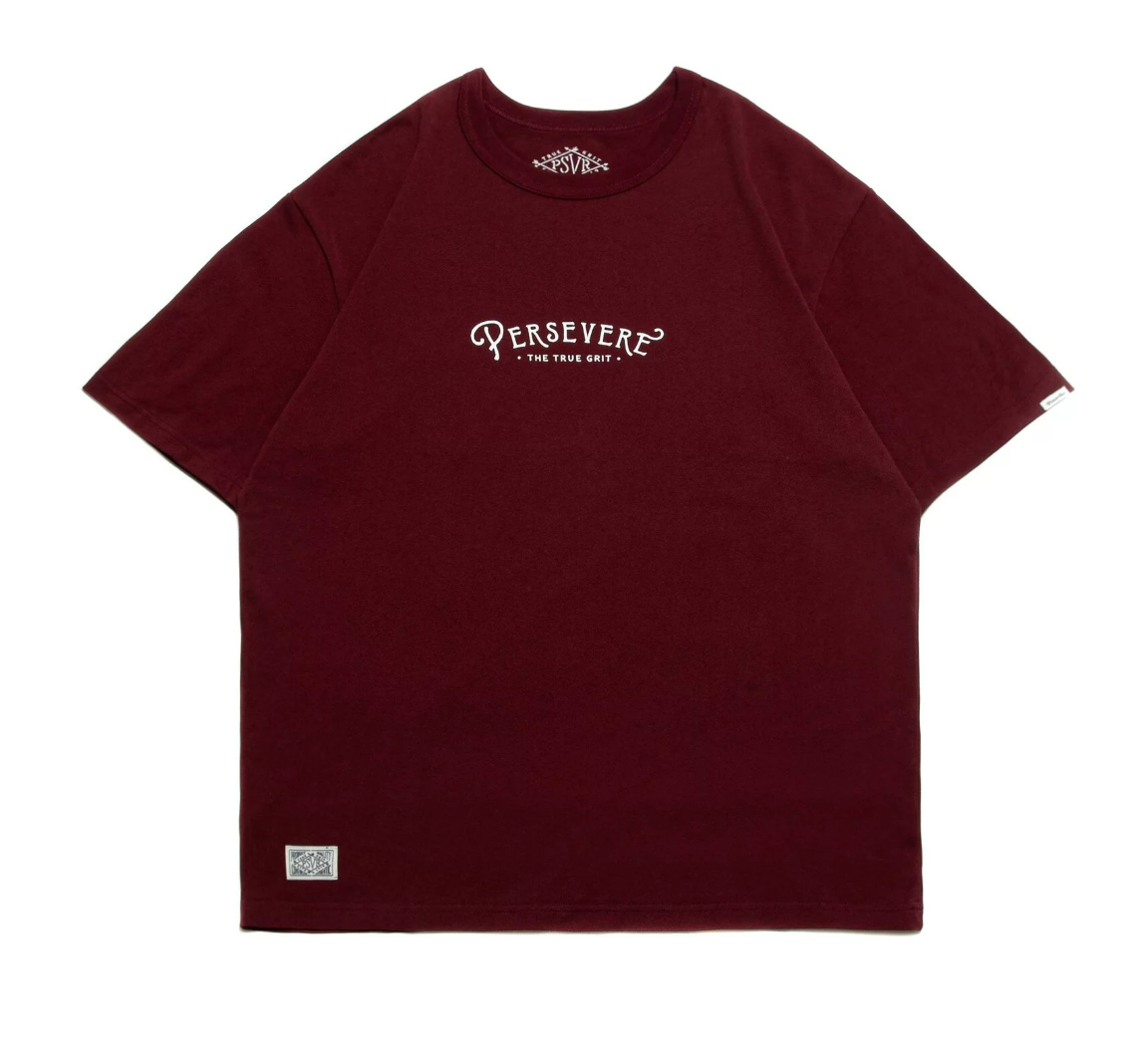 PERSEVERE HANDWRITTEN LOGOTYPE T-SHIRT FULL SIZE