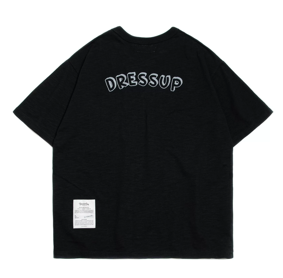 PERSEVERE x KlassiC. - DRESS UP T-SHIRT - BLACK FULL SIZE