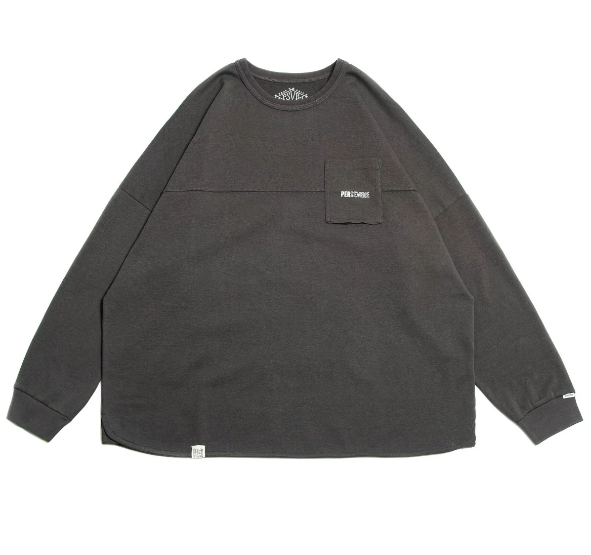 PERSEVERE SPLICED L/S POCKET T-SHIRT FULL SIZE