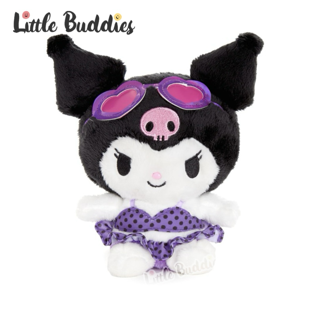 美版 Sanrio Kuromi 泳裝造型 - 7"公仔