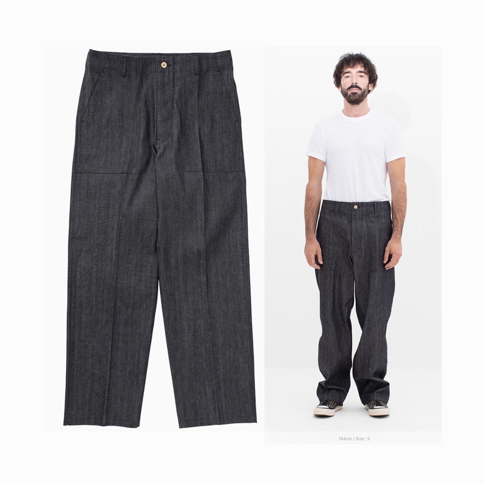VISVIM 2025 A/W SOCIAL SCULPTURE BENNING PANTS UNWASHED - PRE ORDER ITEM (預訂中)