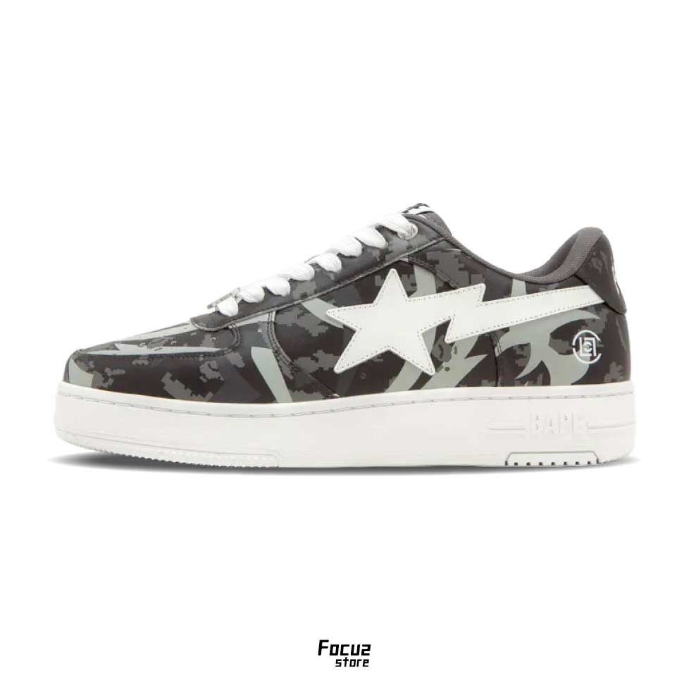 【Focus Store】預購 BAPE X Clot Egra Camo BAPE STA M2 "Black" 黑色 0ZXSHM931911P