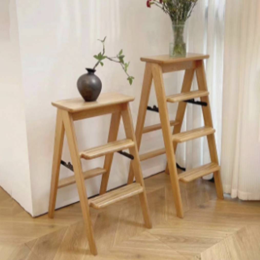 〖特惠款〗實木梯凳 FP-0204