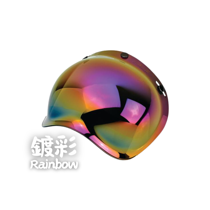 BUBBLE VISOR 三點扣波波鏡- 鍍彩