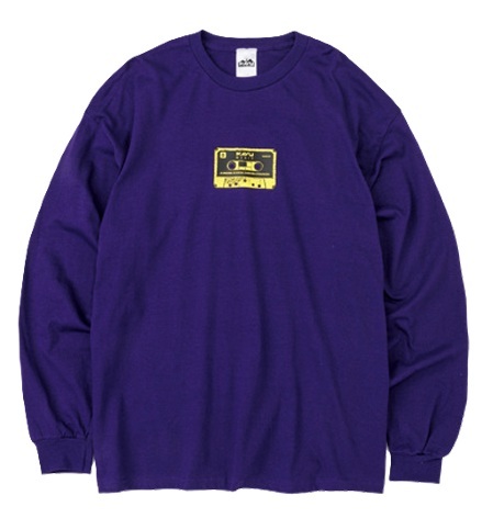 KAVU 日版 Cassette LS Tee #19823034 ( 054 Purple )