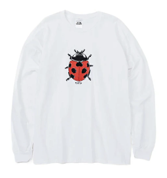 KAVU 日版 Ladybug LS Tee #19823036 ( 010 White )