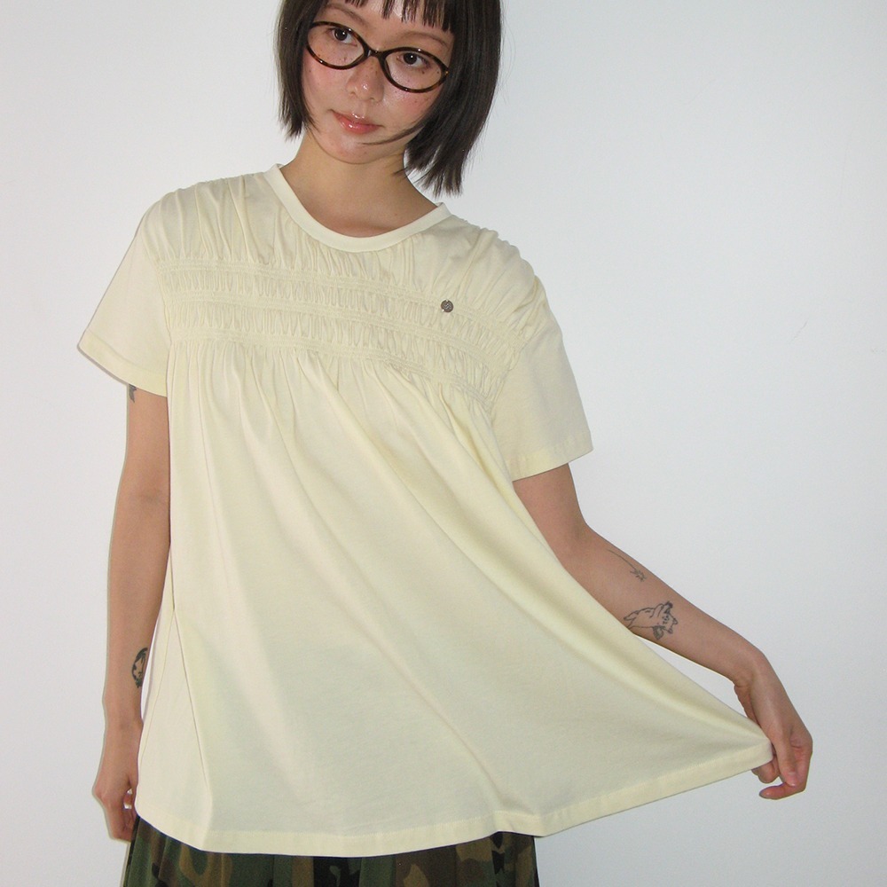 RONRON SMOKED FLARE T SHIRT