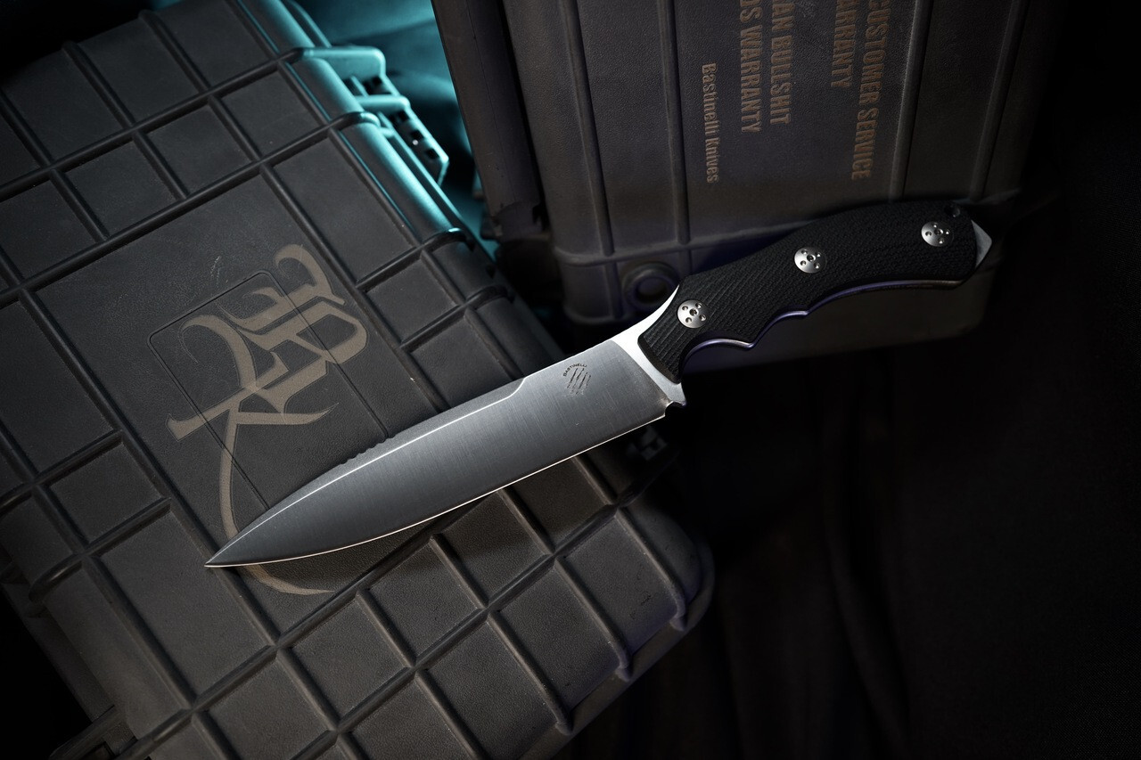Bastinelli Knives Raptor L Satin 露西直刀