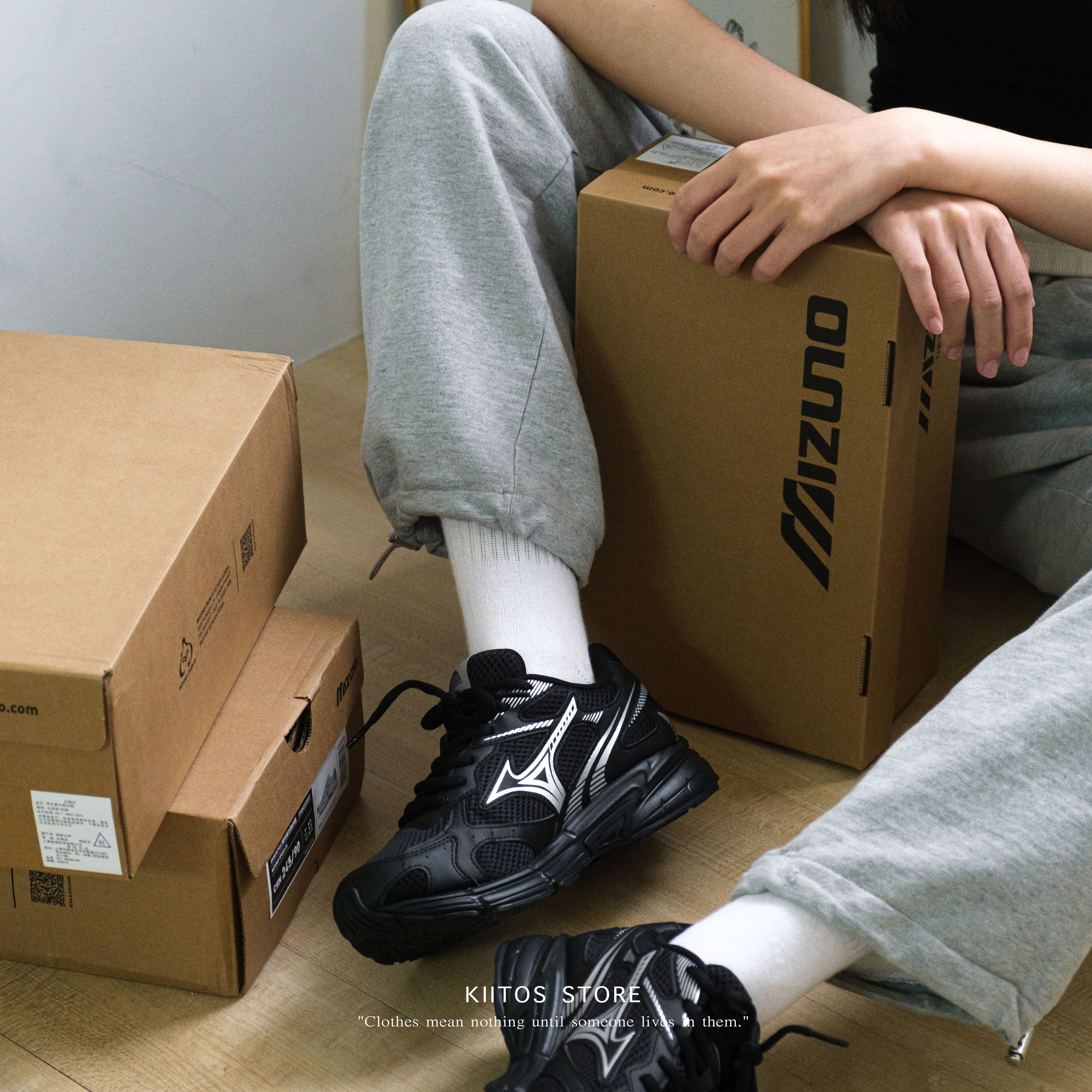 Mizuno Speed 2K 美津濃 全黑 黑銀 男女鞋 D1GH222903