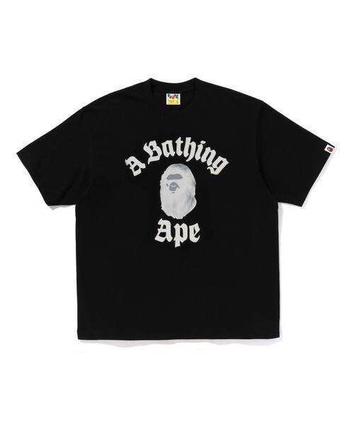 BAPE 25SS COLLEGE RELAXED FIT TEE  哥德字限定款