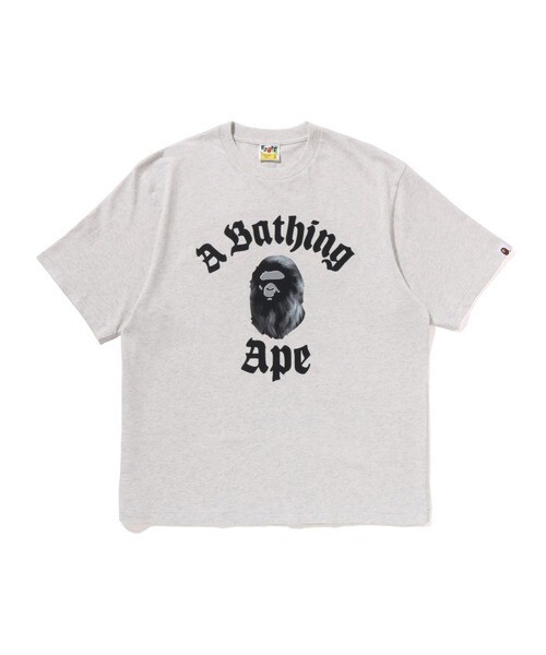 BAPE 25SS COLLEGE RELAXED FIT TEE  哥德字限定款