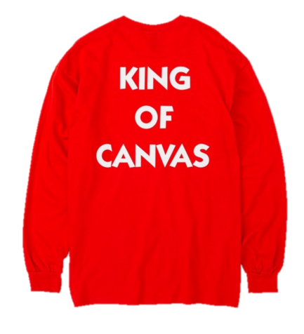 KAVU 日版 Simple Logo LS Tee #19823030 ( 034 Red )