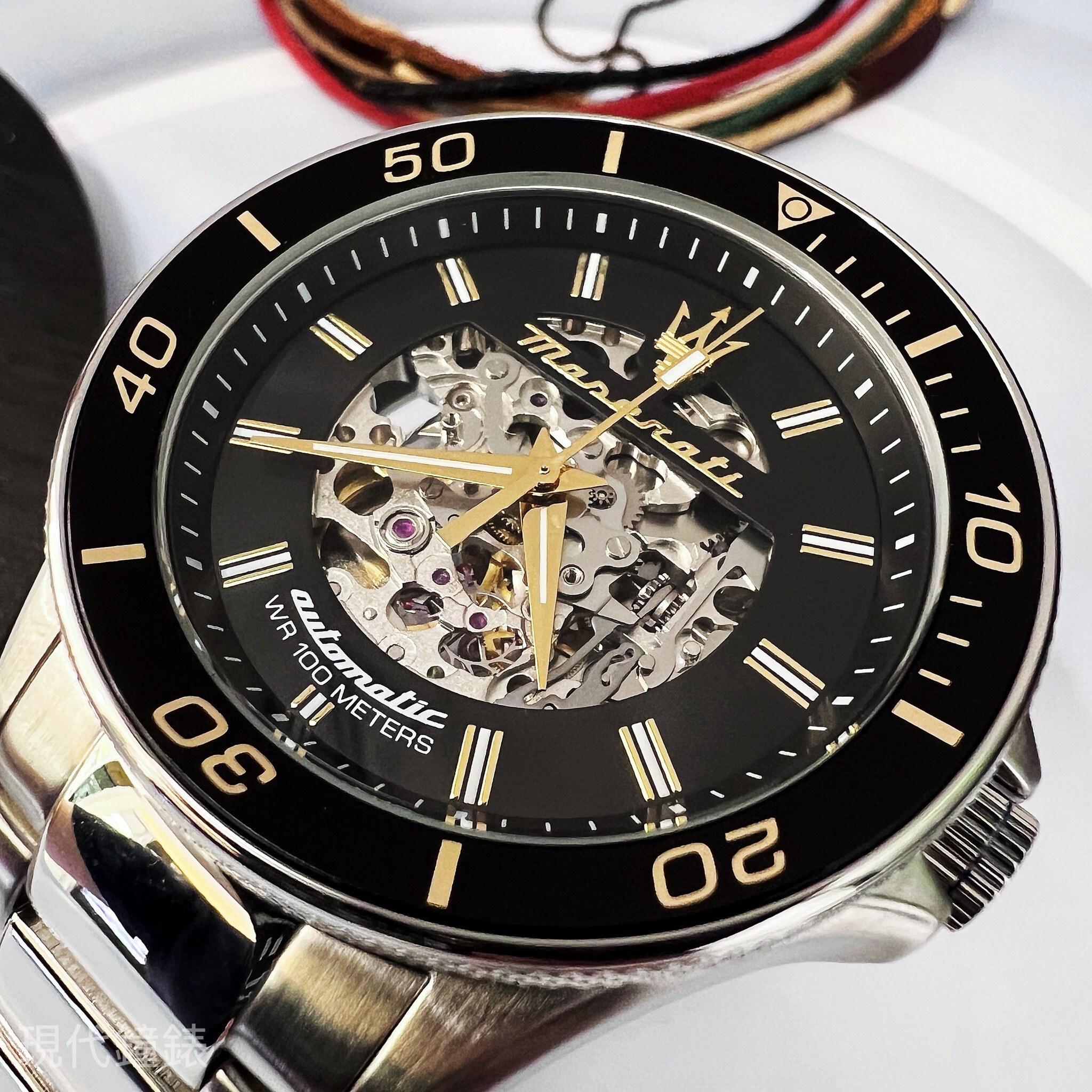 【Maserati 瑪莎拉蒂】SFIDA R8823140014 44mm Modern Watch