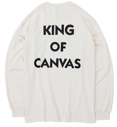 KAVU 日版 Simple Logo LS Tee #19823030 ( 017 Natural )