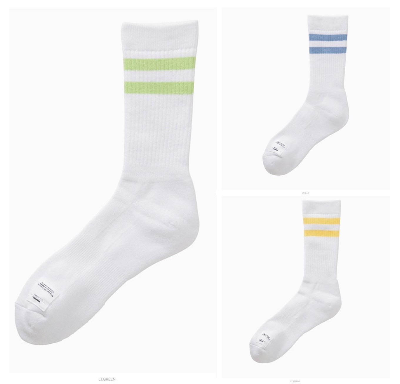 VISVIM 2025 A/W ACHILLES SOCKS HI (2 PAIRS SET) - PRE ORDER ITEM (預訂中)