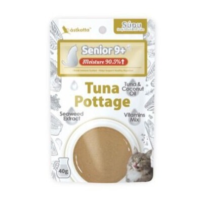 Astkatta 貓貓營養湯包【老貓尊享】吞拿魚濃湯包 (Senior 9+) 40g