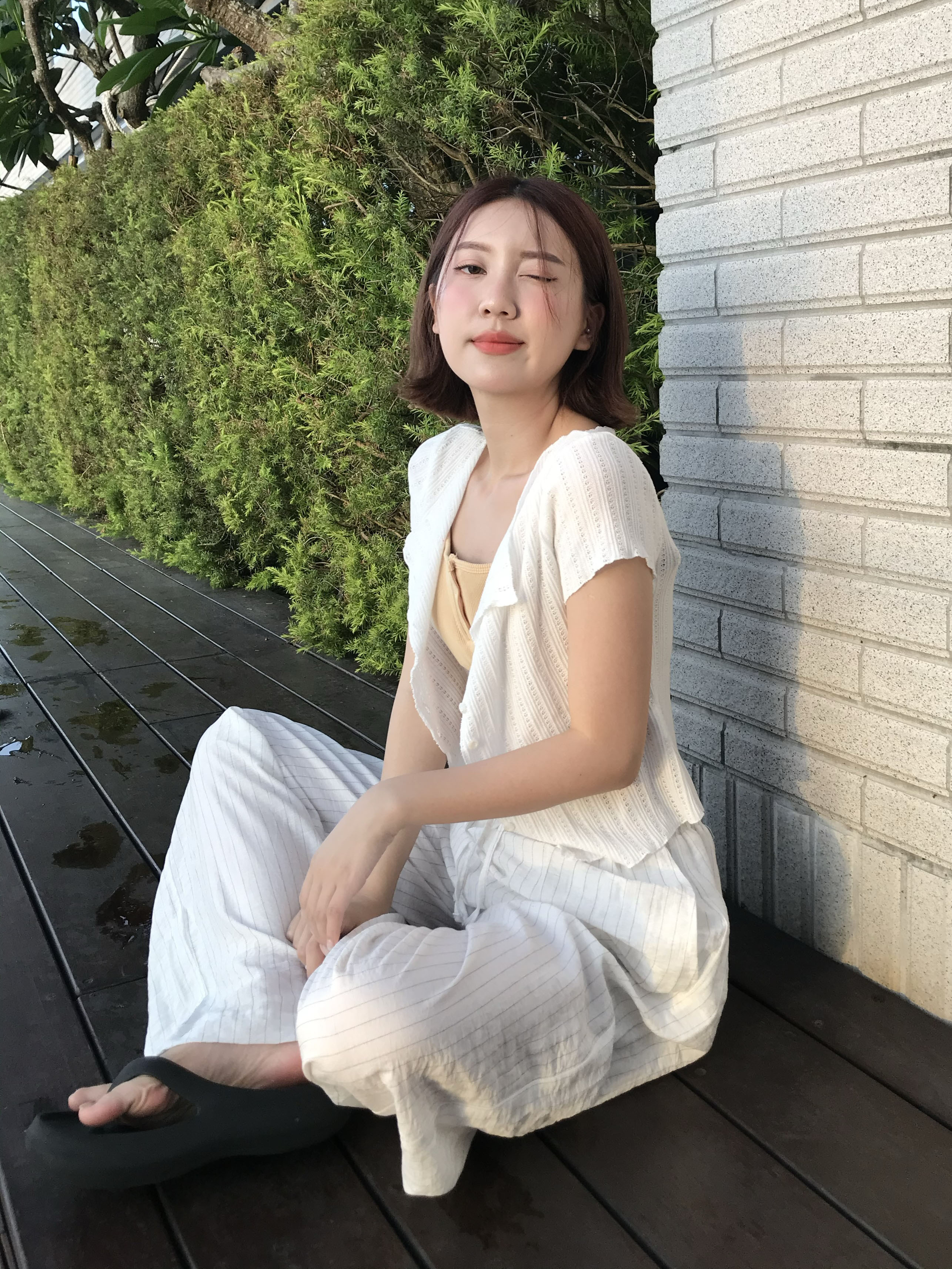 Anna Short-Sleeve Cardigan #上衣