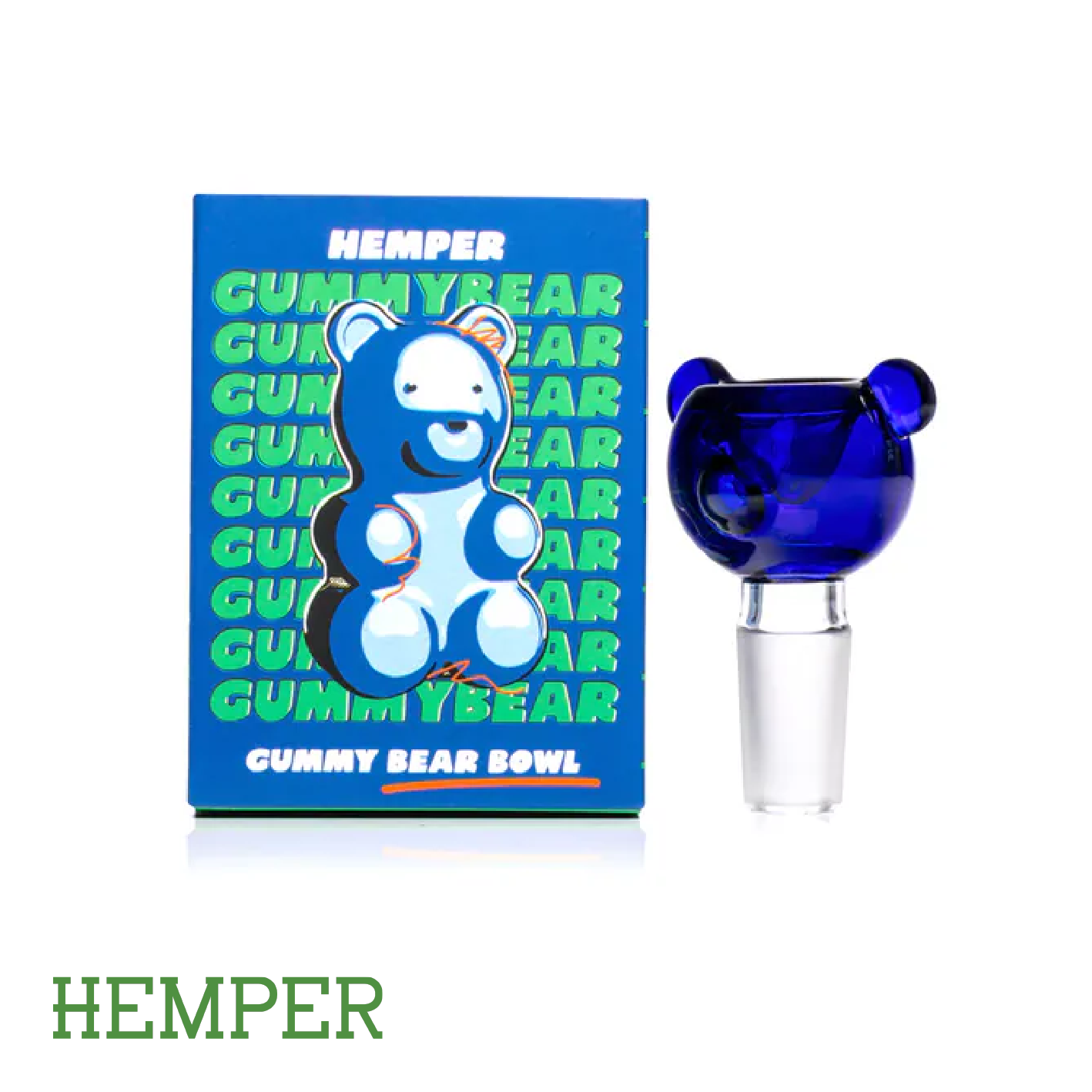HEMPER - Gummy Bear 飄飄軟糖熊 / 玻璃菸杯鍋頭 14mm