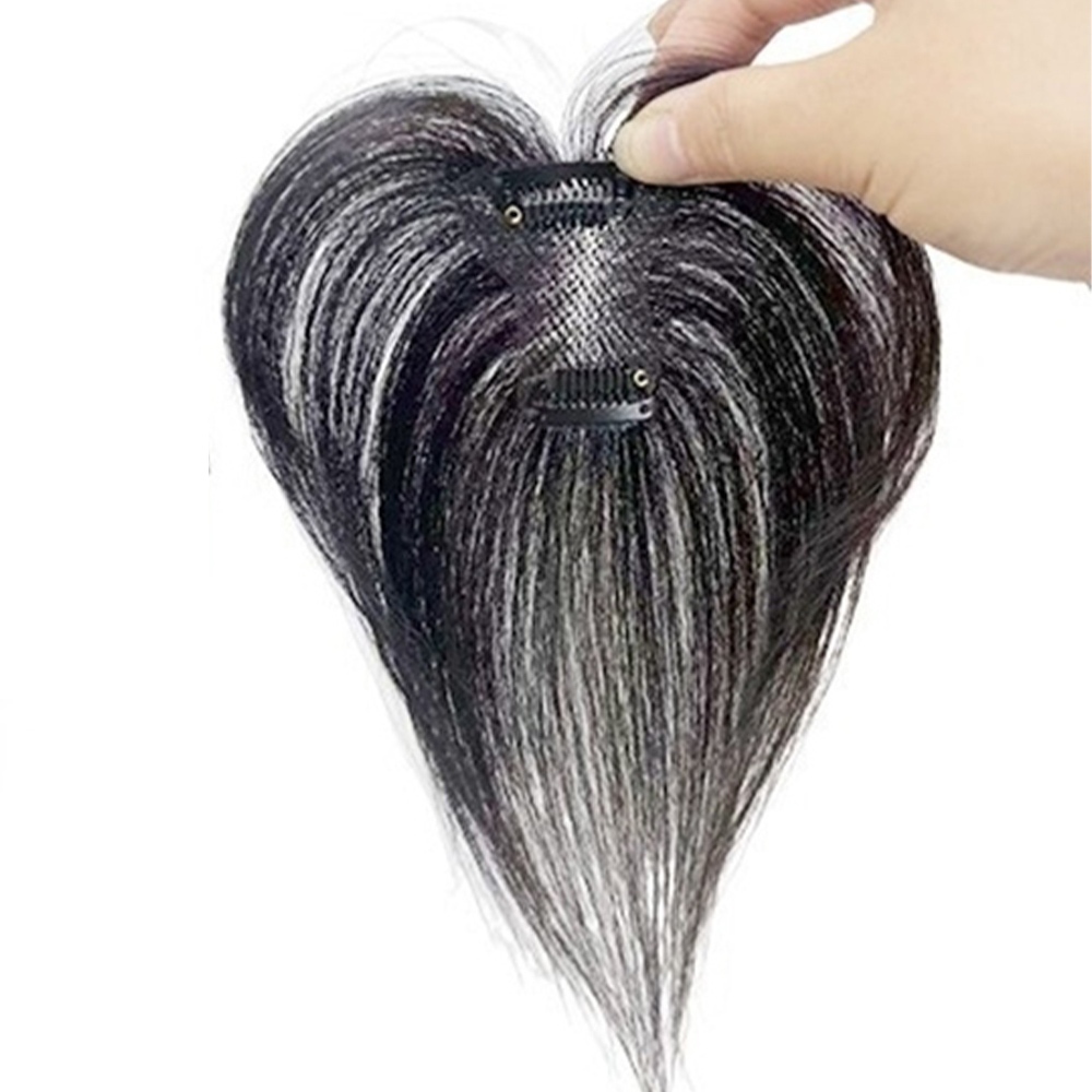 瀏海假髮片 法式瀏海 補髮片 全手織 增加髮量 前額無痕 透氣 女生假髮 真髮髮片 假髮片 高層次 髮際線 髮片167