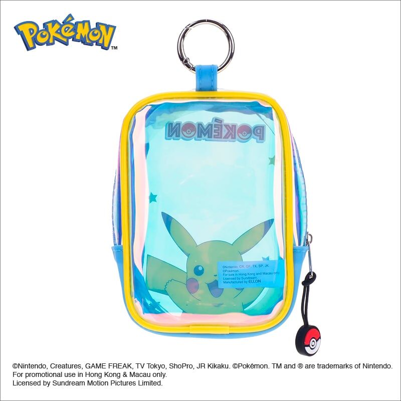 Pokemon 透明公仔應援袋 PKM-8480-1