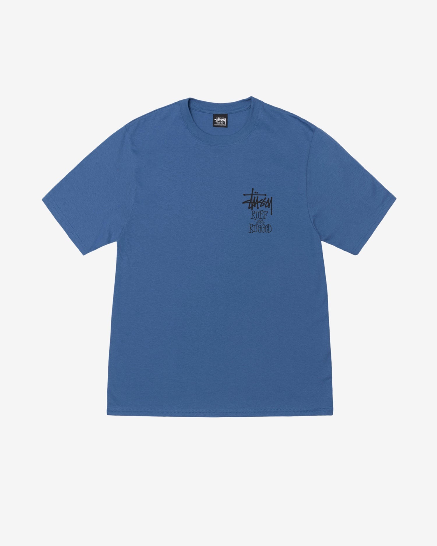 STÜSSY  Well Suited T-Shirt Blue