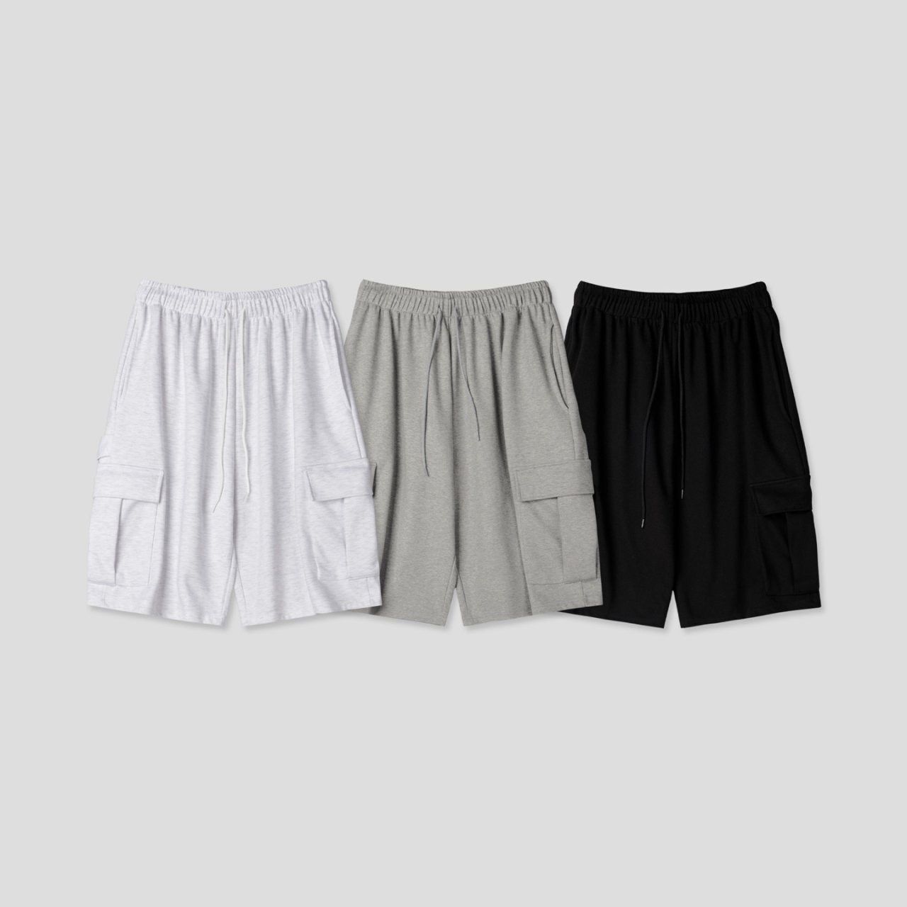 淨色工裝短褲 P3143