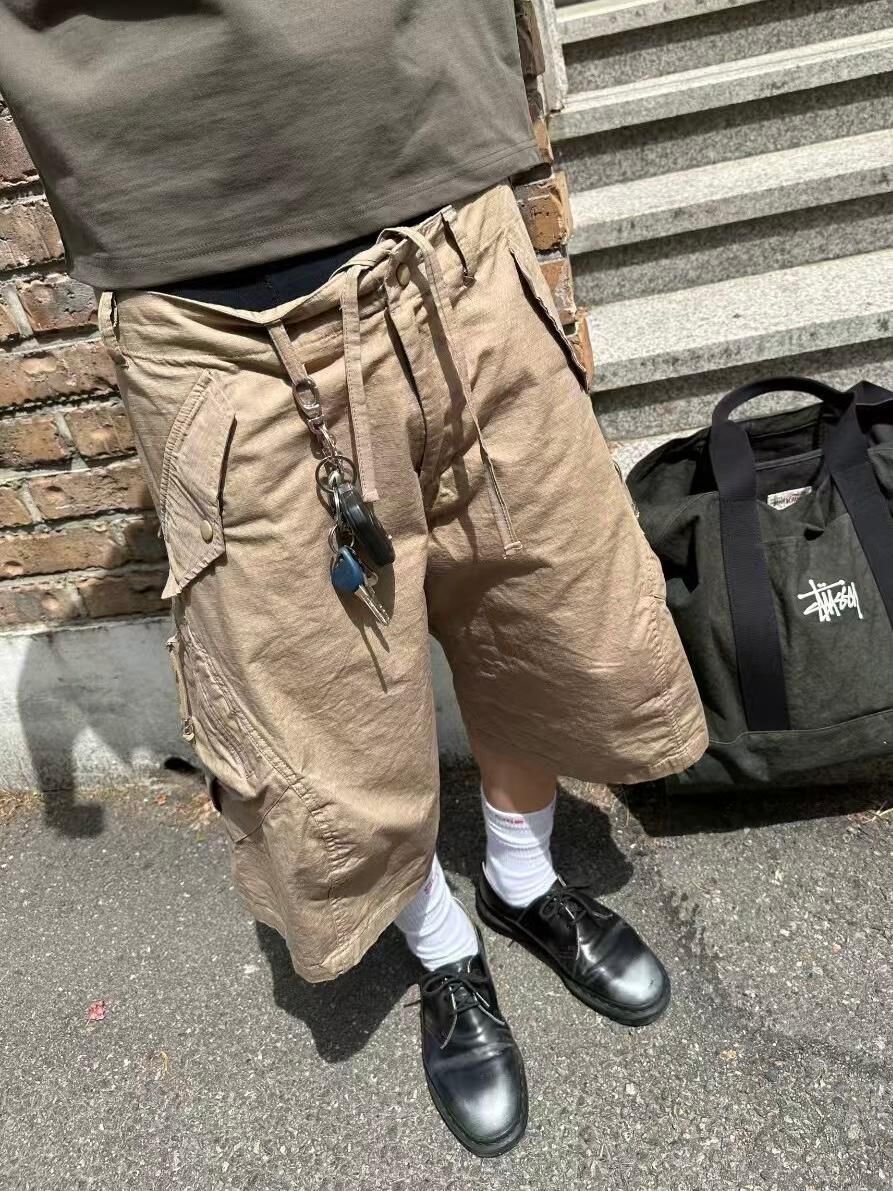 淨色工裝短褲 P3146