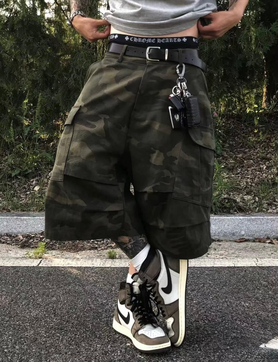 迷彩工裝短褲 P3147