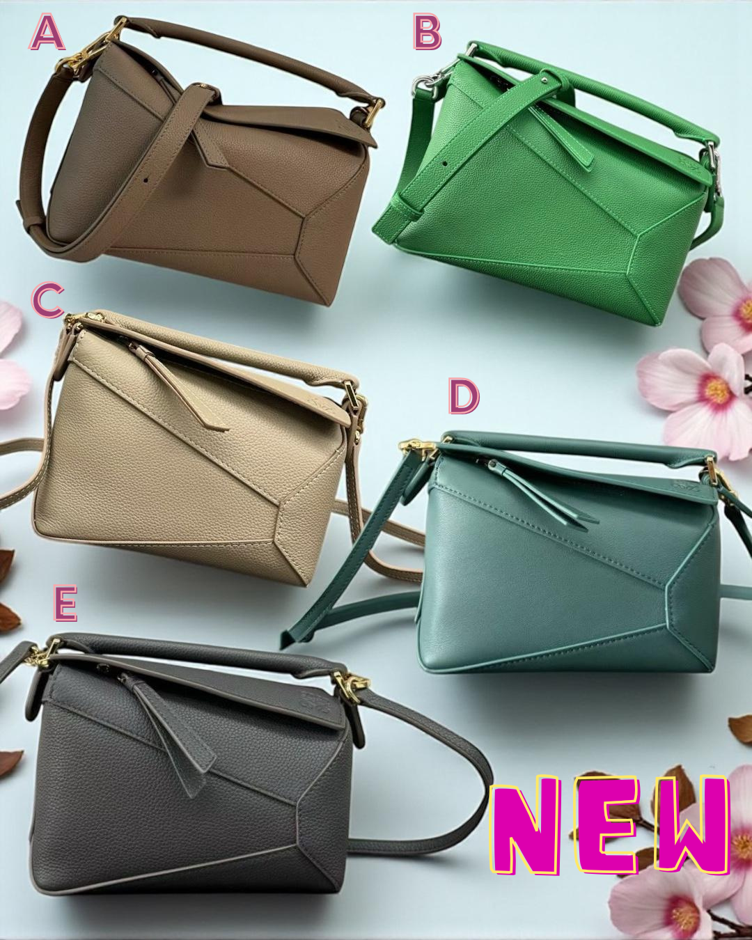 LOEWE Puzzle Edge迷你包