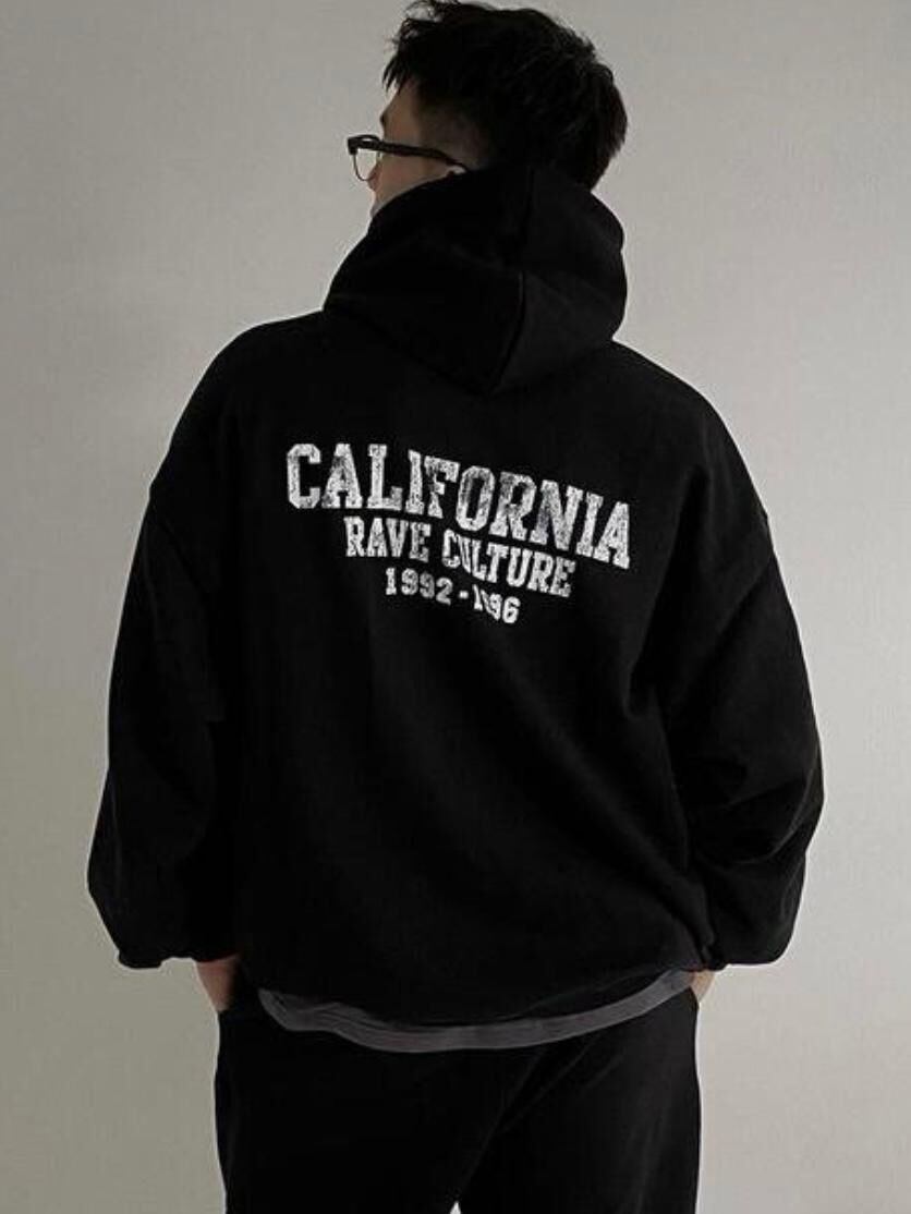 英文字連帽衛衣 WELL DONE-095T