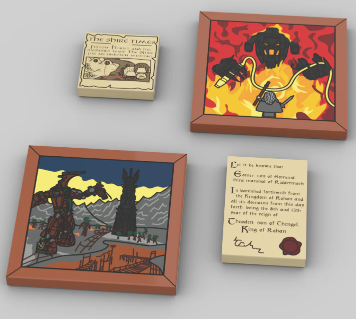 【預訂】【Millennium Studio】魔戒印刷套裝