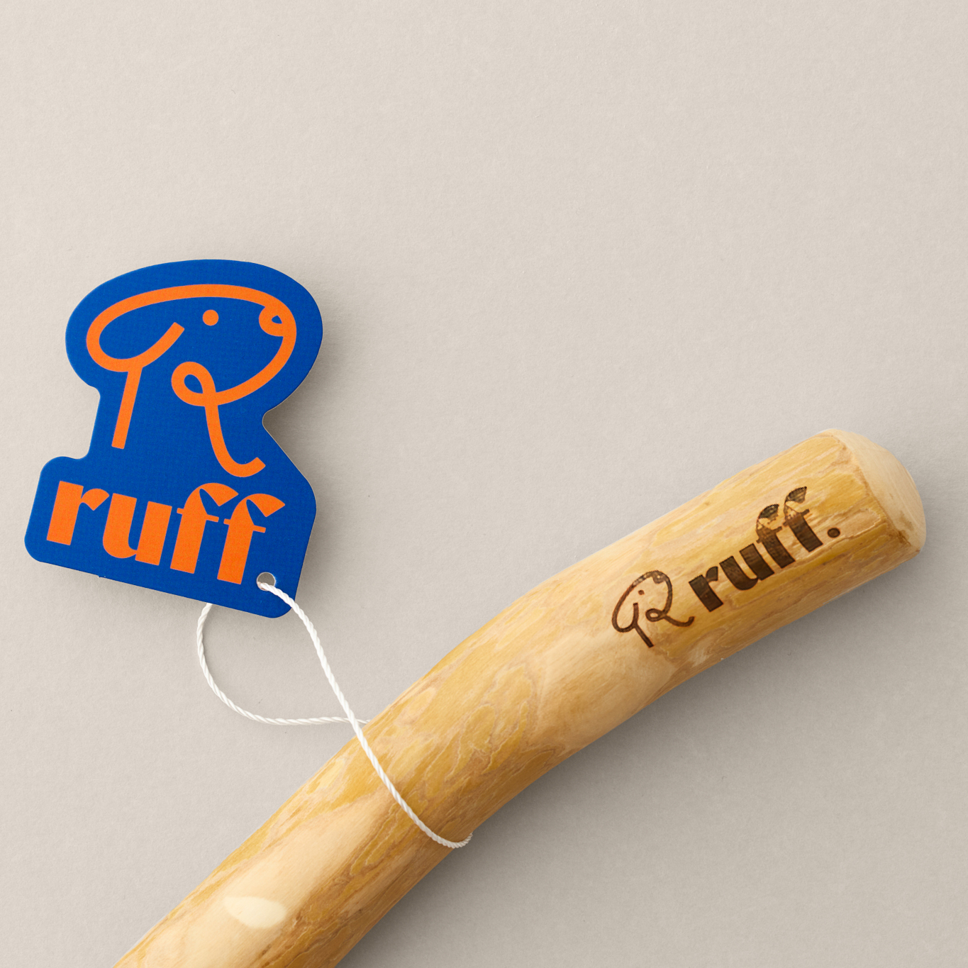 ruff. 天然磨牙咖啡原木