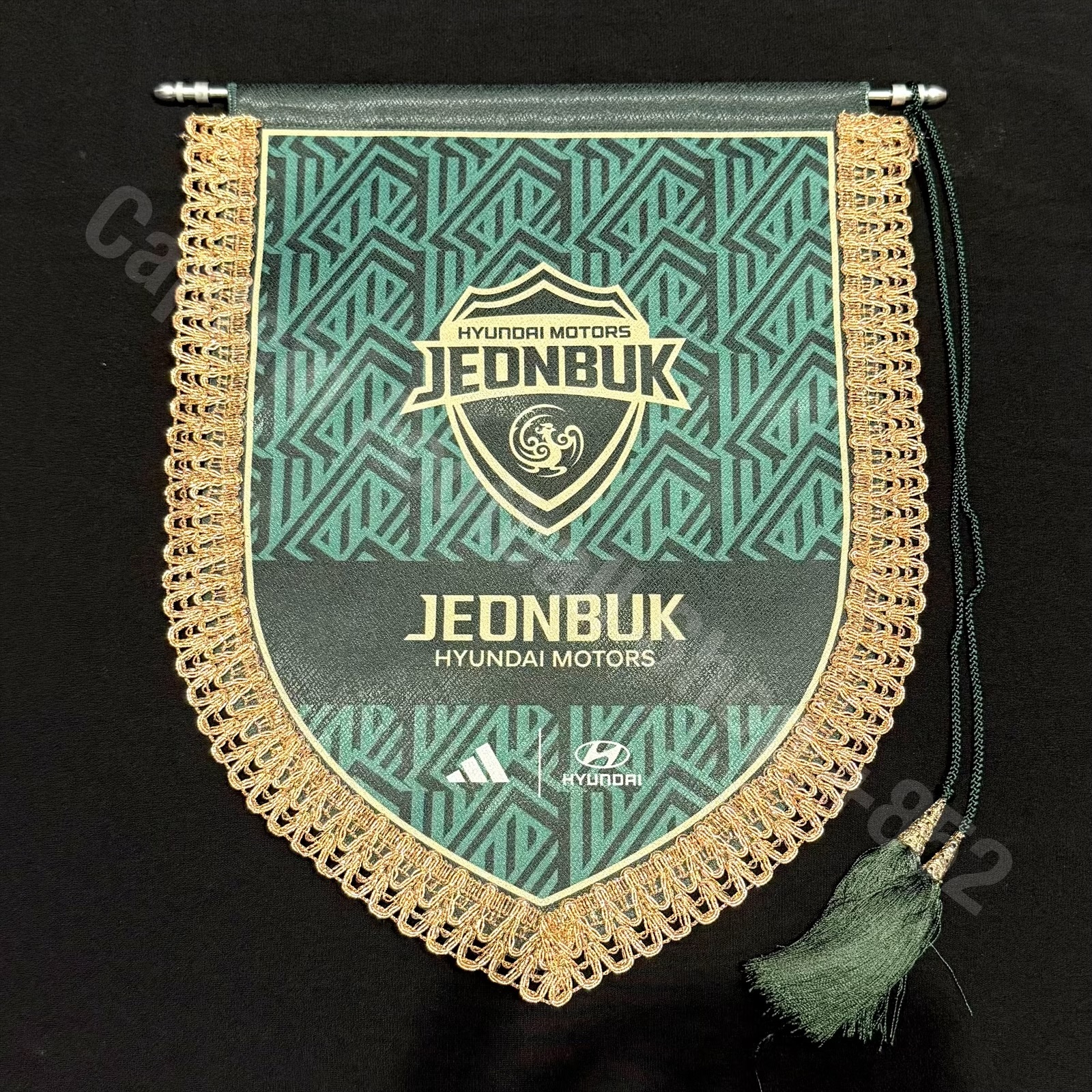 (Match Worn) Jeonbuk Hyundai Motors 2023-2024 AFC Champions League Match Worn Pennant