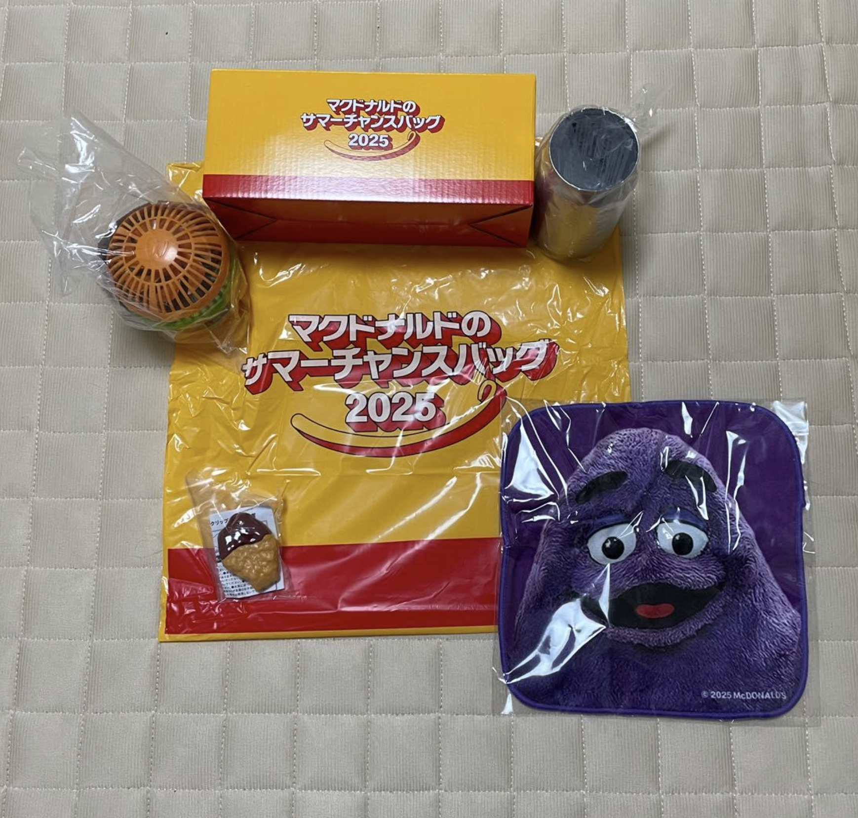 日本限定　MCDONALD 2025 HAPPY SET SUMMER