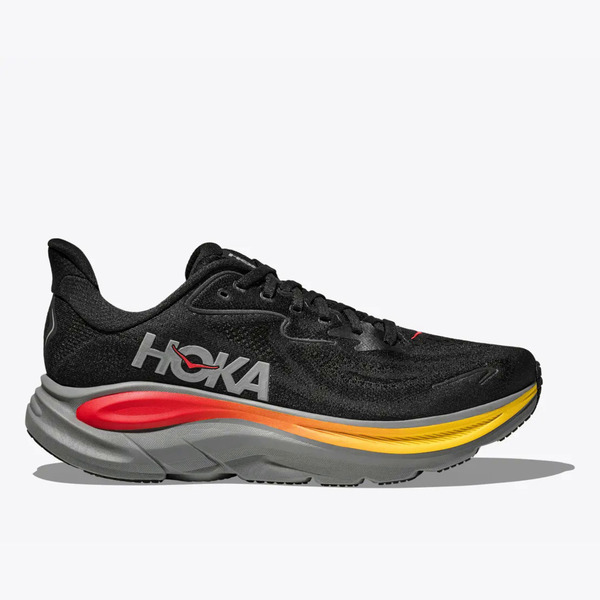 Hoka Clifton 10 1162030-BKGL 男 慢跑鞋 路跑鞋 運動鞋 支撐 緩震 黑 銀河灰