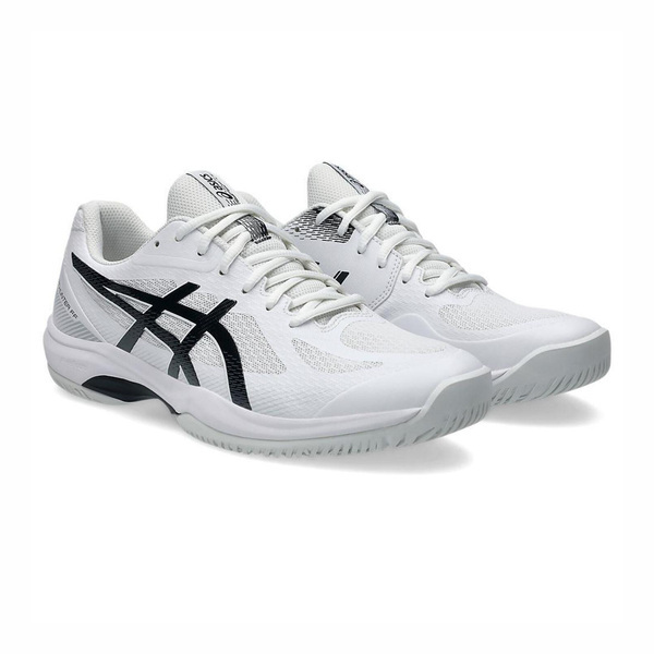 Asics Court Hunter Ff 1071A111-101 男女 羽球鞋 支撐 抗扭 瞬移 白 黑