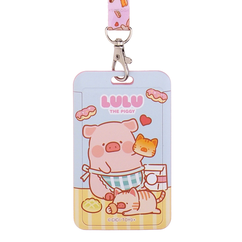 Lulu The Piggy 証件套連頸繩 LU-7752-1
