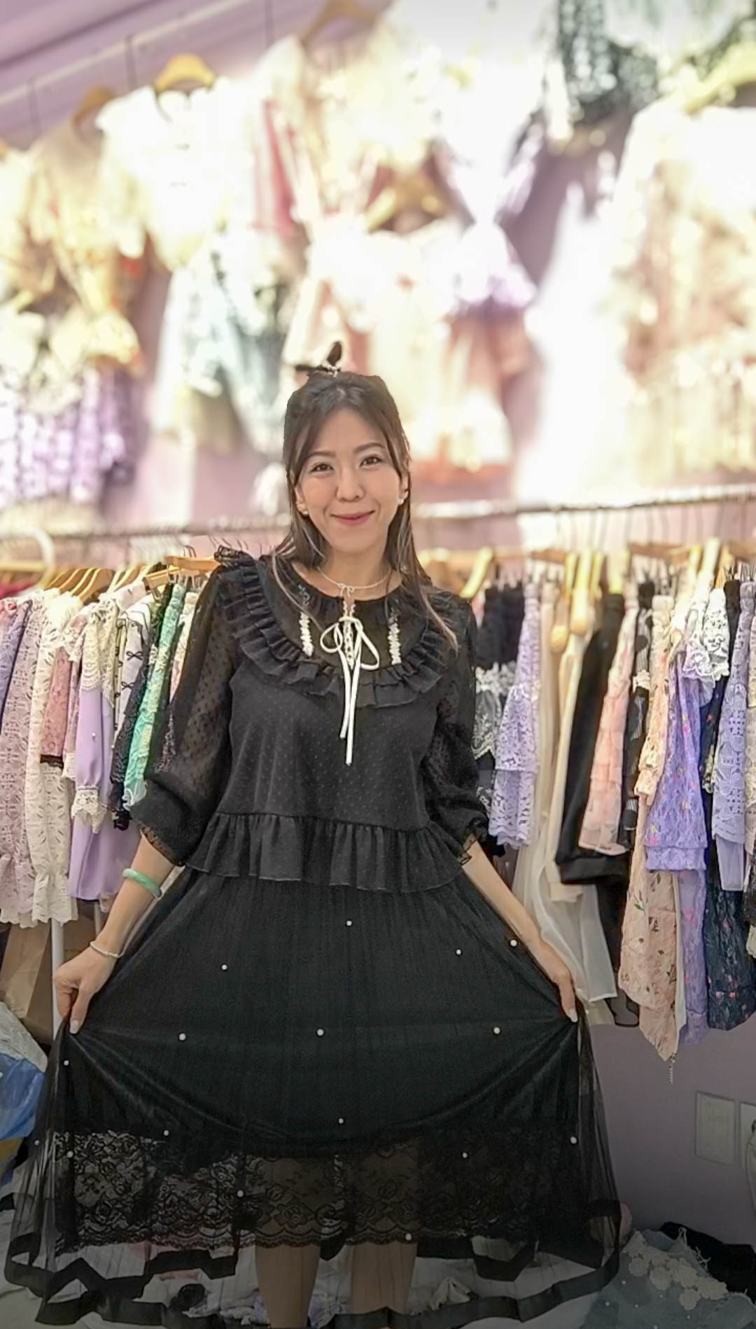 🥰PM_K9831  ▶️點點上衣 👉B:112cm L:48cm👈