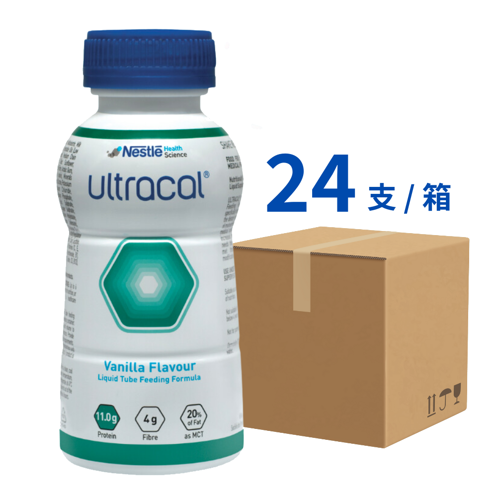 雀巢 Nestle - Ultracal 安體健 營養補充品 (250ml x 24支) (綠樽)