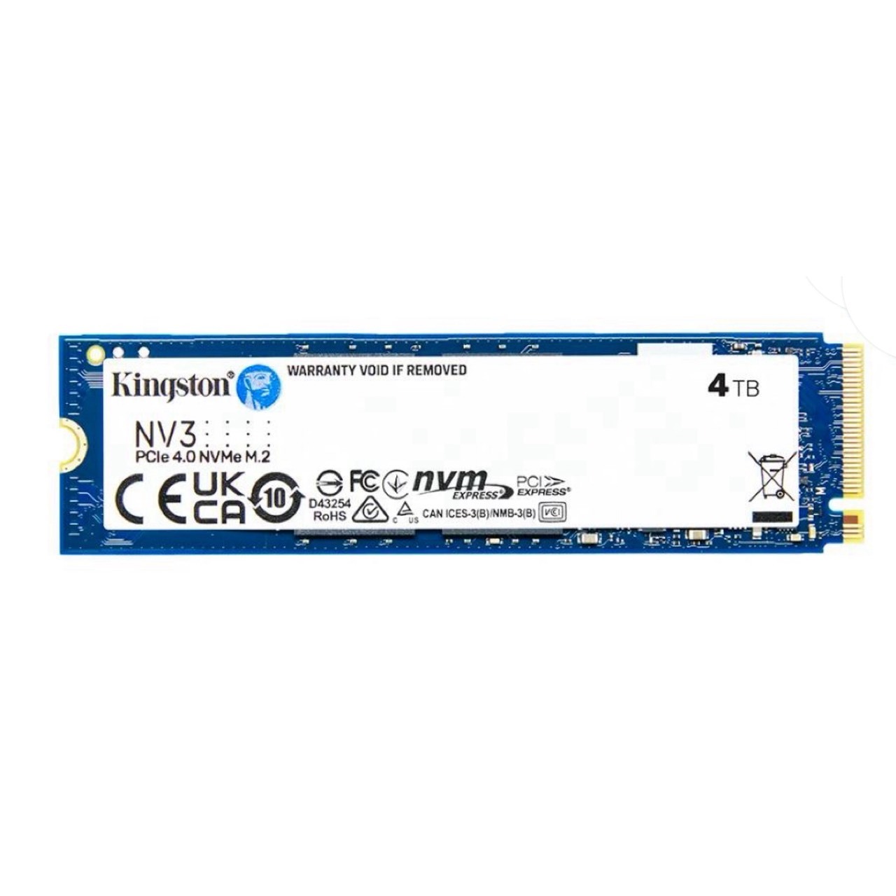 Kingston 金士頓 NV3 500GB 1TB 2TB 4TB PCIe 4.0 M.2 NVMe SSD 固態硬碟 SNV3S
